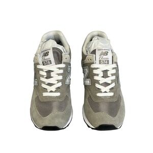New Balance Women's 574 Core Classic Sneakers Size 6.5 Wide Brand New Grey White